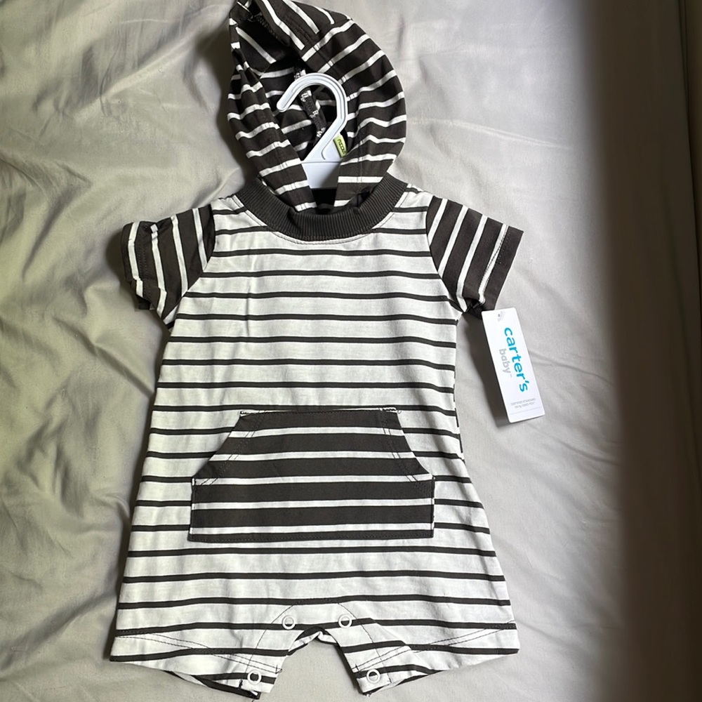 3 month short sleeve one piece